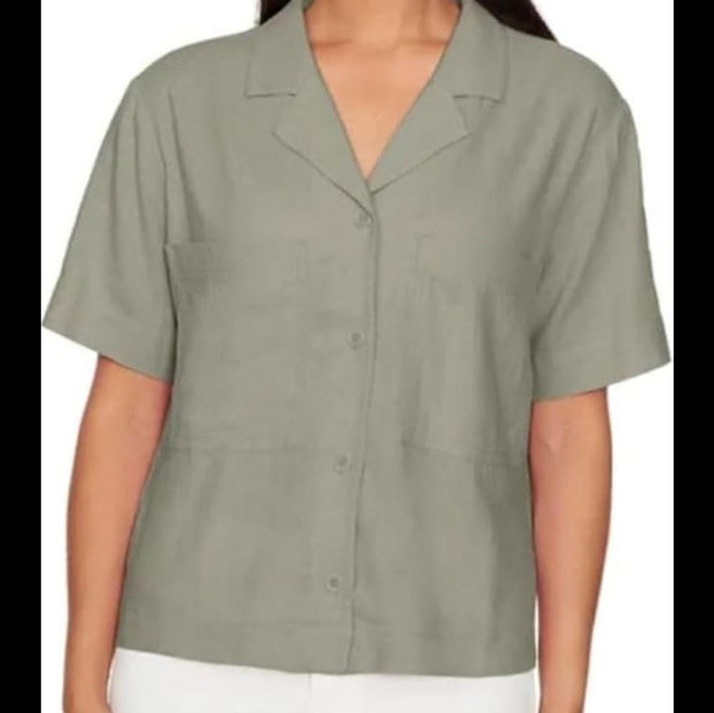 Buffalo David Bitton Linen Blouse